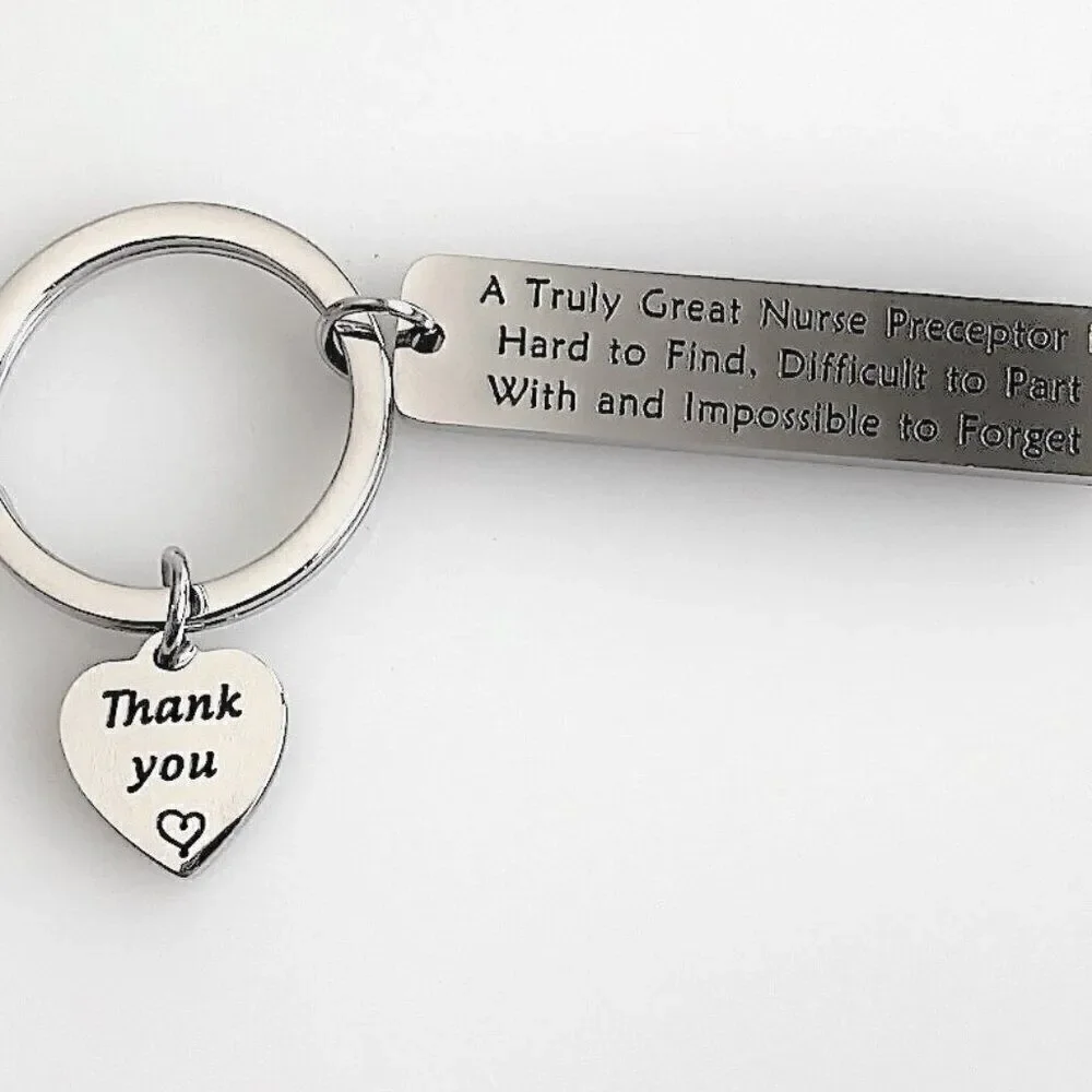 New Nurse Preceptor Nursing Instructor Keychain